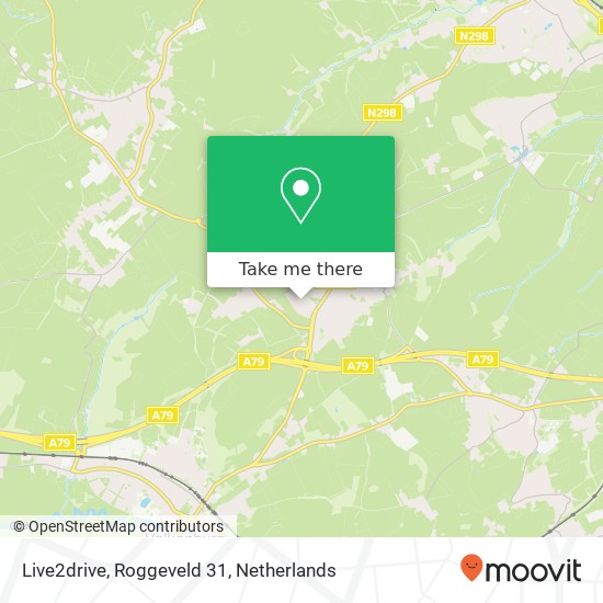 Live2drive, Roggeveld 31 map