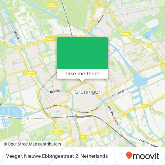 Veeger, Nieuwe Ebbingestraat 2 map