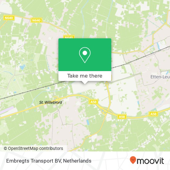 Embregts Transport BV map