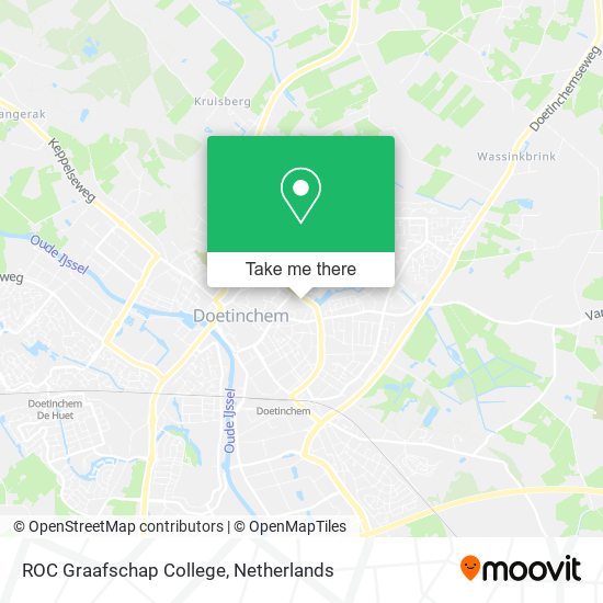 ROC Graafschap College map