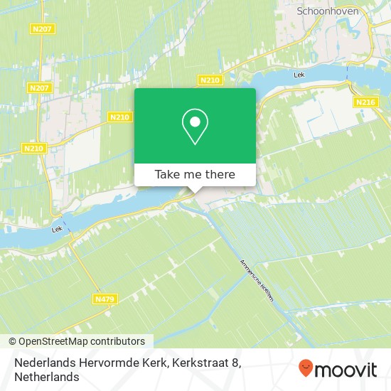 Nederlands Hervormde Kerk, Kerkstraat 8 map