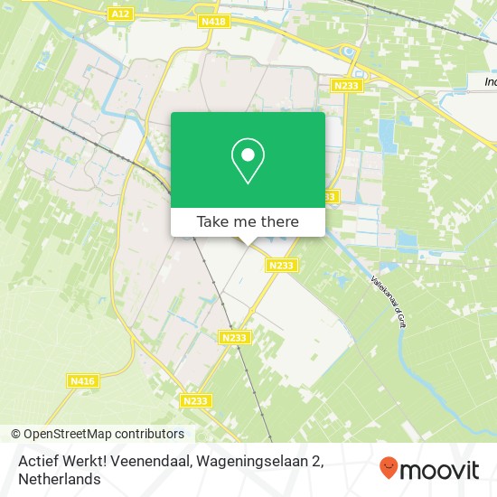 Actief Werkt! Veenendaal, Wageningselaan 2 map