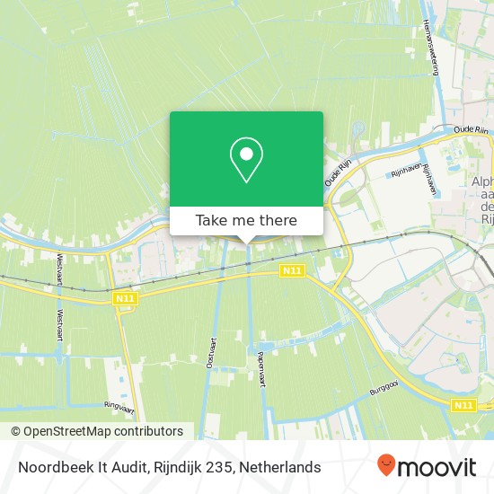 Noordbeek It Audit, Rijndijk 235 map