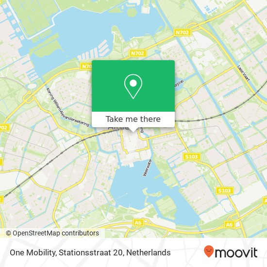 One Mobility, Stationsstraat 20 map