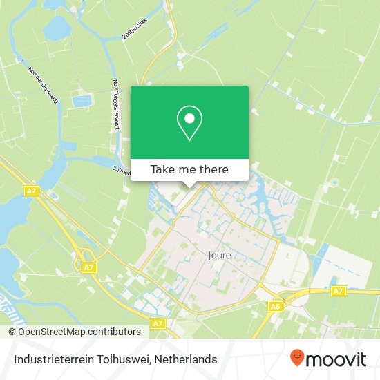 Industrieterrein Tolhuswei Karte