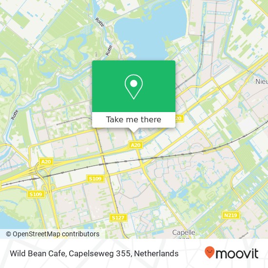 Wild Bean Cafe, Capelseweg 355 map