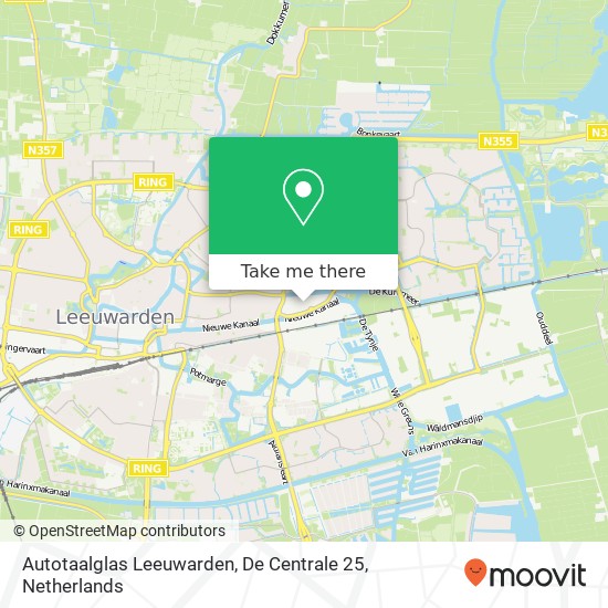 Autotaalglas Leeuwarden, De Centrale 25 map