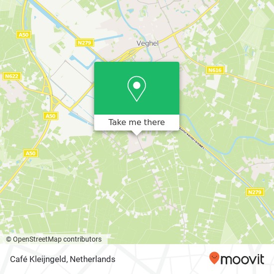 Café Kleijngeld map