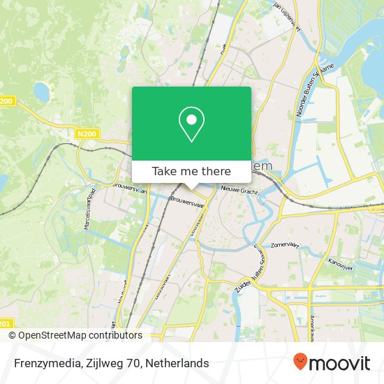 Frenzymedia, Zijlweg 70 map