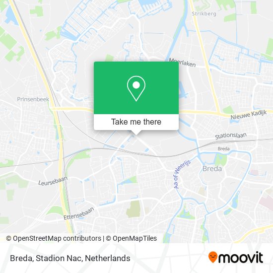 Breda, Stadion Nac Karte