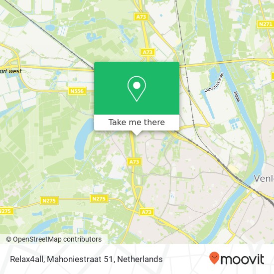 Relax4all, Mahoniestraat 51 map