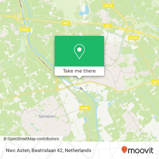 Nwc Asten, Beatrixlaan 42 map