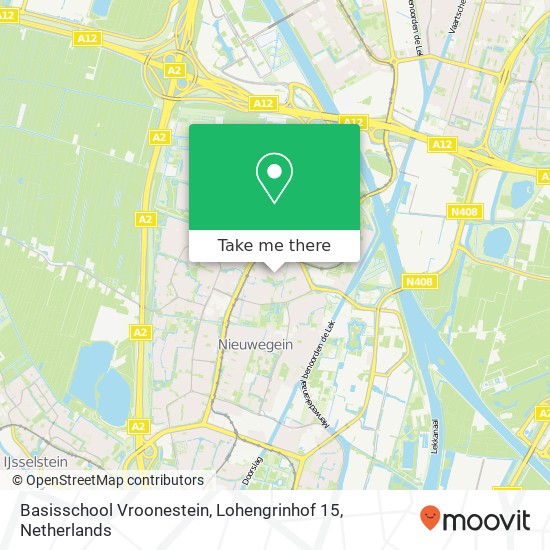 Basisschool Vroonestein, Lohengrinhof 15 map