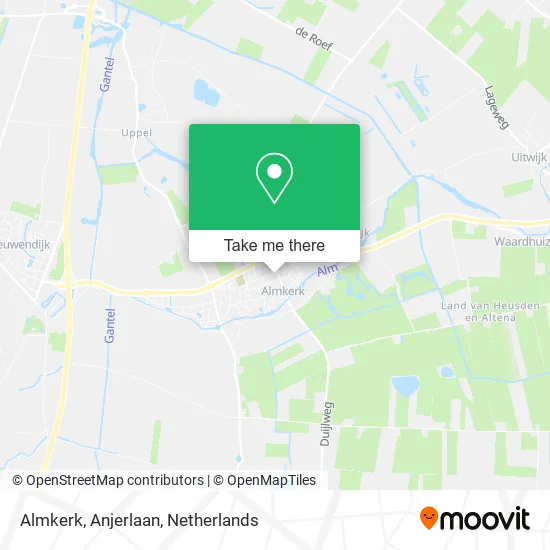Almkerk, Anjerlaan map
