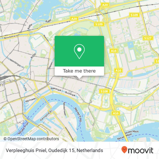 Verpleeghuis Pniel, Oudedijk 15 map