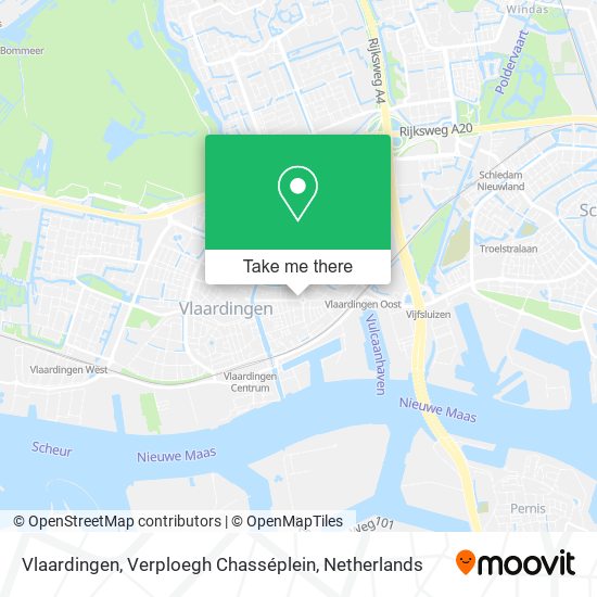 Vlaardingen, Verploegh Chasséplein map