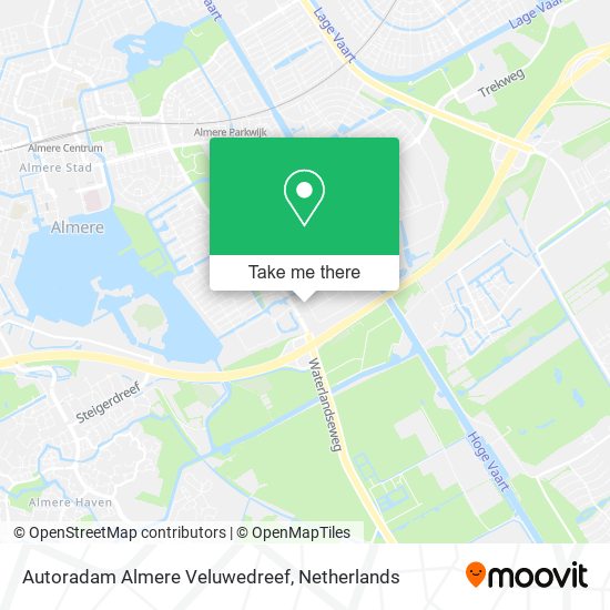 Autoradam Almere Veluwedreef map