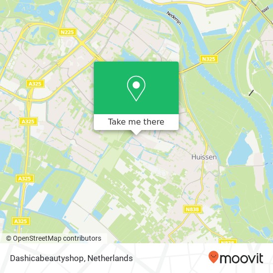 Dashicabeautyshop, Optiostraat 3 map