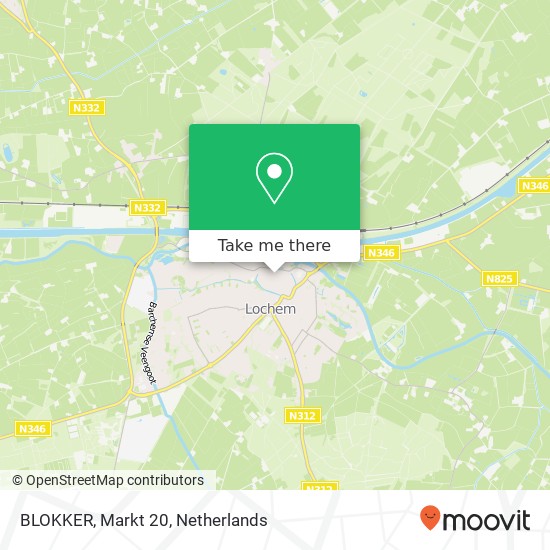 BLOKKER, Markt 20 map