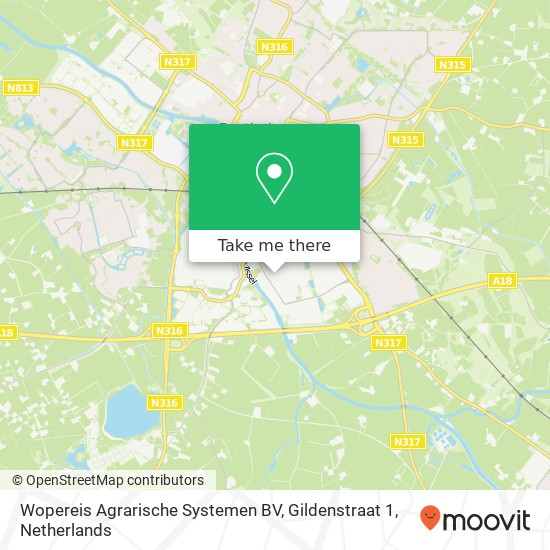 Wopereis Agrarische Systemen BV, Gildenstraat 1 map