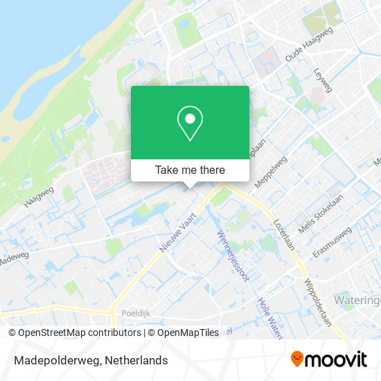 Madepolderweg map