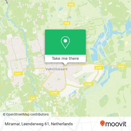 Miramar, Leenderweg 61 Karte
