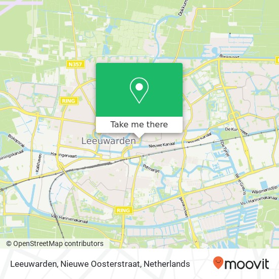 Leeuwarden, Nieuwe Oosterstraat map