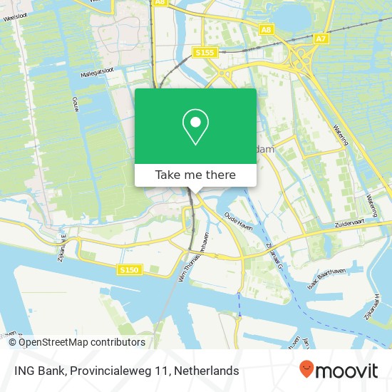 ING Bank, Provincialeweg 11 map