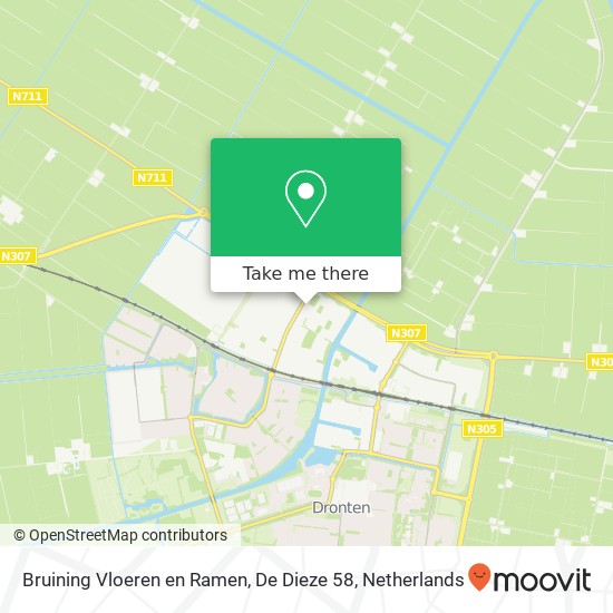 Bruining Vloeren en Ramen, De Dieze 58 map