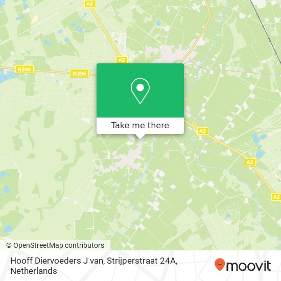 Hooff Diervoeders J van, Strijperstraat 24A map