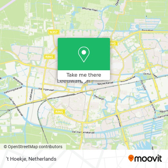 't Hoekje map