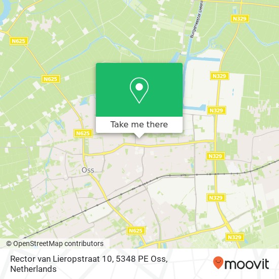 Rector van Lieropstraat 10, 5348 PE Oss map