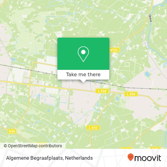 Algemene Begraafplaats map