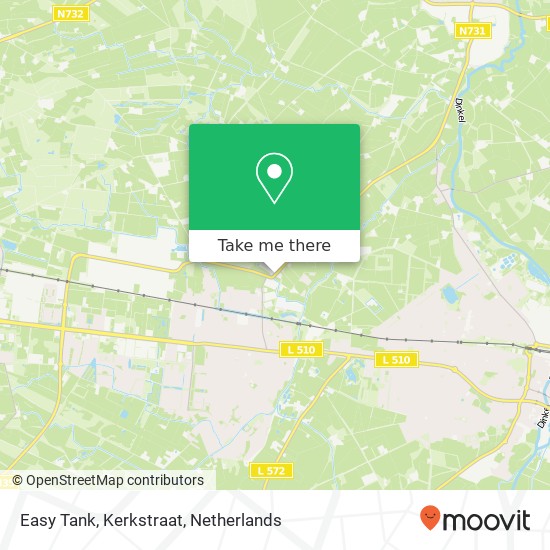 Easy Tank, Kerkstraat map