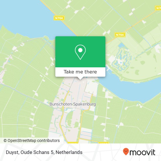 Duyst, Oude Schans 5 map