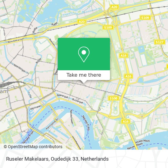 Ruseler Makelaars, Oudedijk 33 map