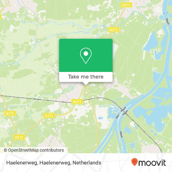 Haelenerweg, Haelenerweg map