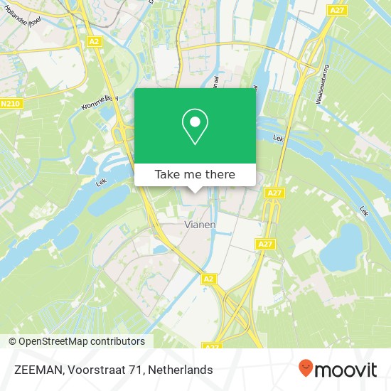 ZEEMAN, Voorstraat 71 map