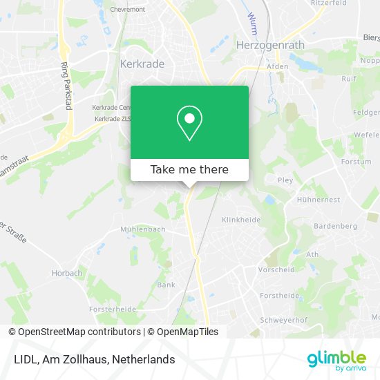 LIDL, Am Zollhaus map