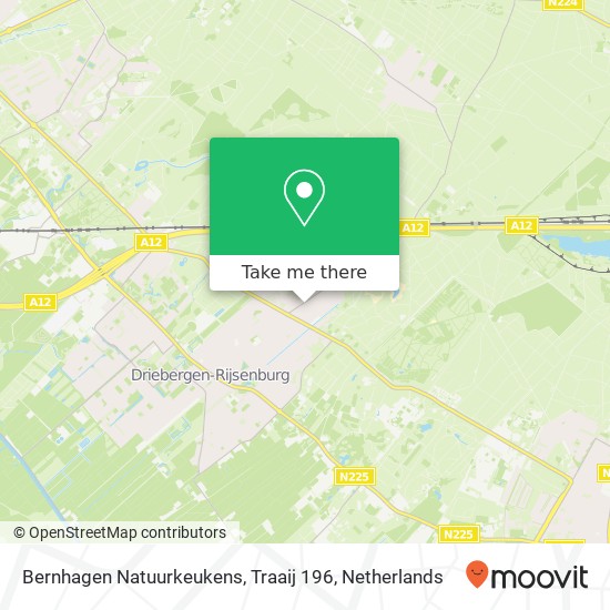 Bernhagen Natuurkeukens, Traaij 196 map