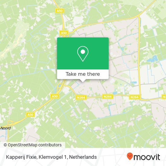 Kapperij Fixie, Klemvogel 1 map