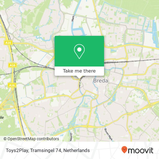 Toys2Play, Tramsingel 74 map