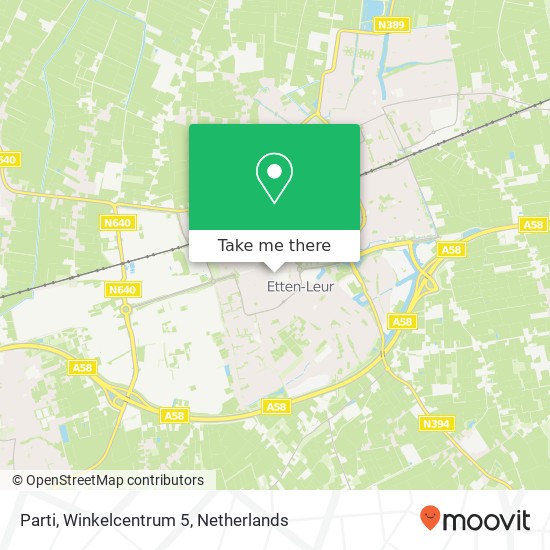 Parti, Winkelcentrum 5 map