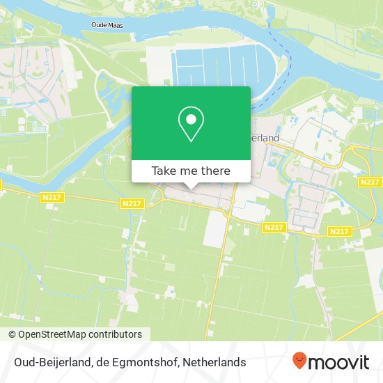 Oud-Beijerland, de Egmontshof map