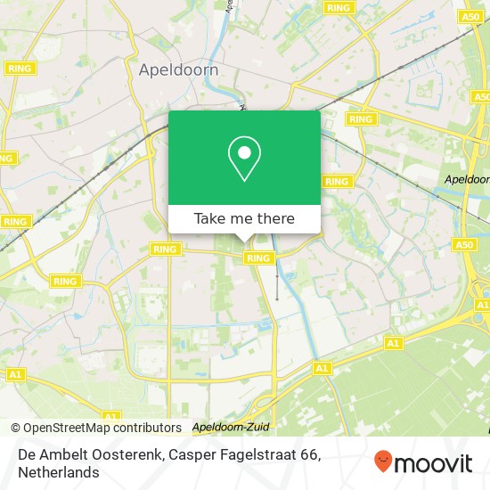 De Ambelt Oosterenk, Casper Fagelstraat 66 map