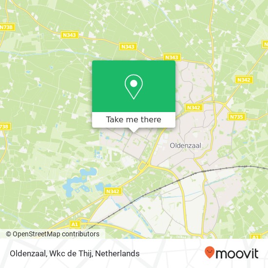 Oldenzaal, Wkc de Thij map