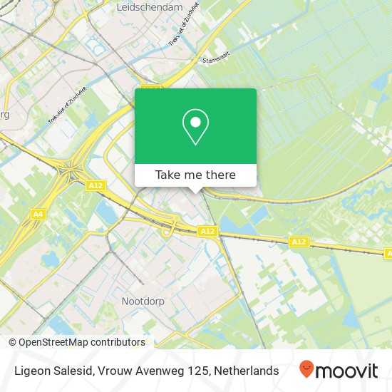 Ligeon Salesid, Vrouw Avenweg 125 map