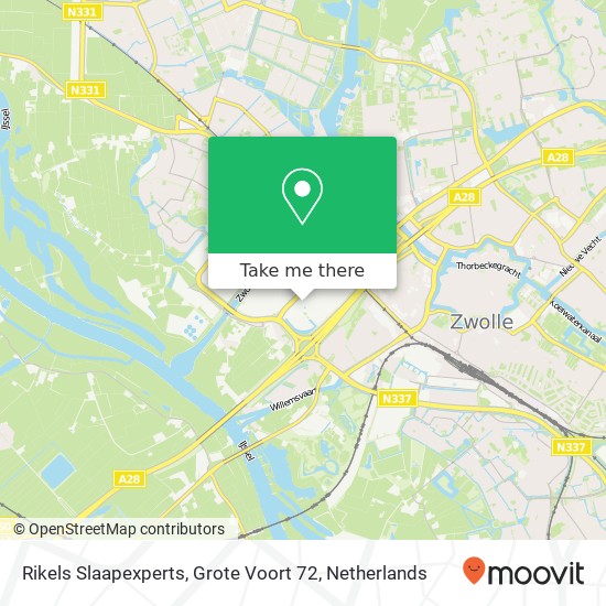 Rikels Slaapexperts, Grote Voort 72 map