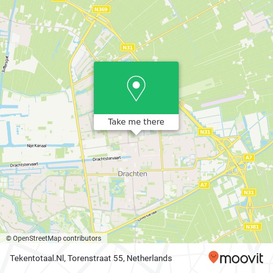 Tekentotaal.Nl, Torenstraat 55 map