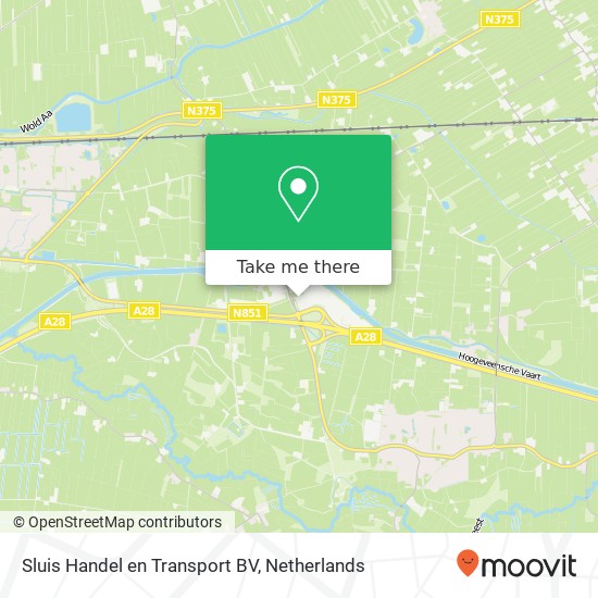 Sluis Handel en Transport BV map